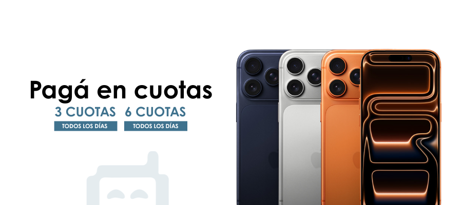 Pagá en cuotas - 3 o 6 cuotas todos los días